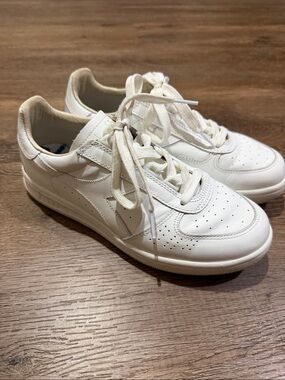 Diadora B. Elite Made In Italy Women's White Sneakers